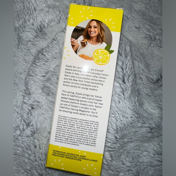 NWT Giadzy copper plated measuring spoons - Picture 2 of 4